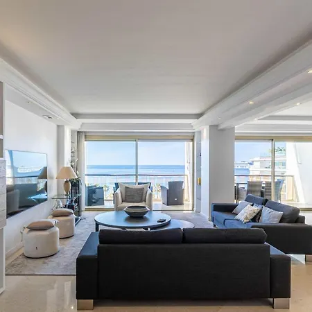 Flat With Terrace Sea View 4p 2br - Croisette Mondrian Appartement *