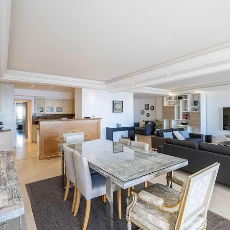 Flat With Terrace Sea View 4p 2br - Croisette Mondrian Appartement