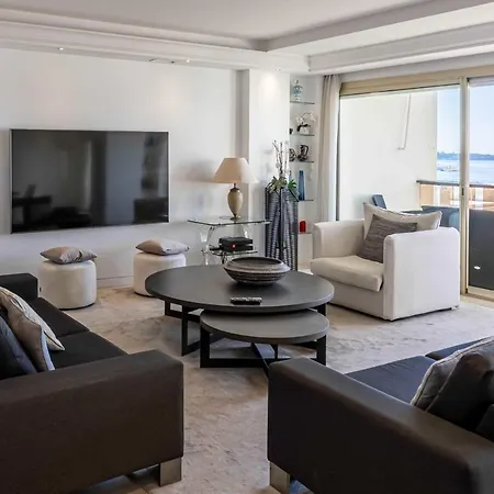 Flat With Terrace Sea View 4p 2br - Croisette Mondrian Cannes