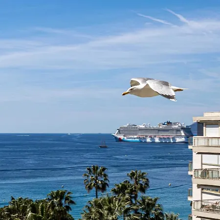 Flat With Terrace Sea View 4p 2br - Croisette Mondrian Cannes