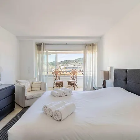 Flat With Terrace Sea View 4p 2br - Croisette Mondrian Appartement *